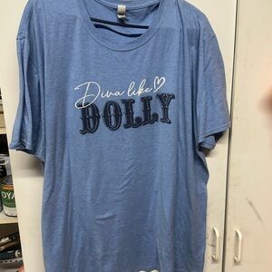 Blue Graphic T-Shirt